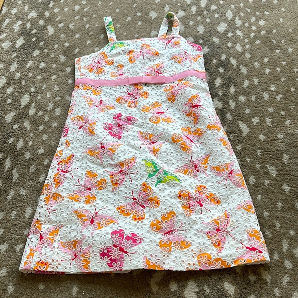 Lilly Pulitzer Eyelet Butterfly Dress